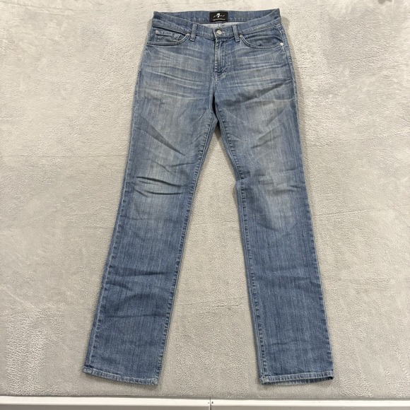 7 For All Mankind Other - 7 For All Mankind Jeans Men 30 Standard Straight Leg Blue Vintage Y2K